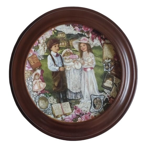 Afternoon Tea by Corinne Layton collector plate # 990 B - Picture 1 of 7